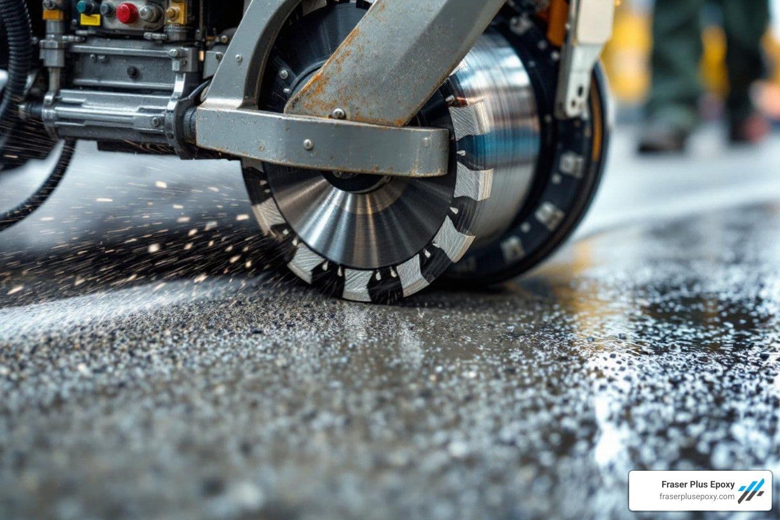 Beyond the Rough: Understanding Diamond Grinding for Superior Finishes — FraserPlus Epoxy
