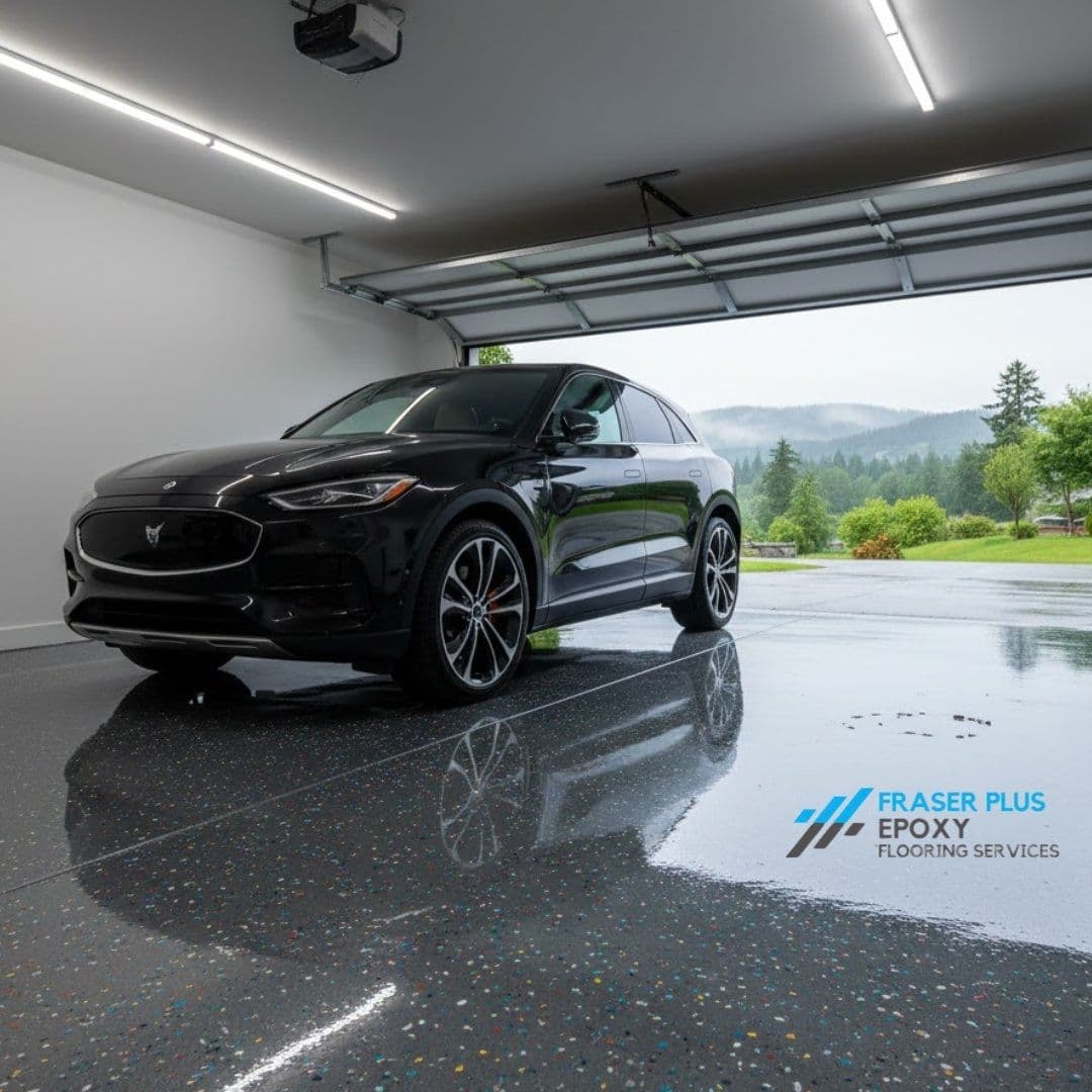 Garage Floor Epoxy Contractors Near Me in Surrey — FraserPlus Epoxy