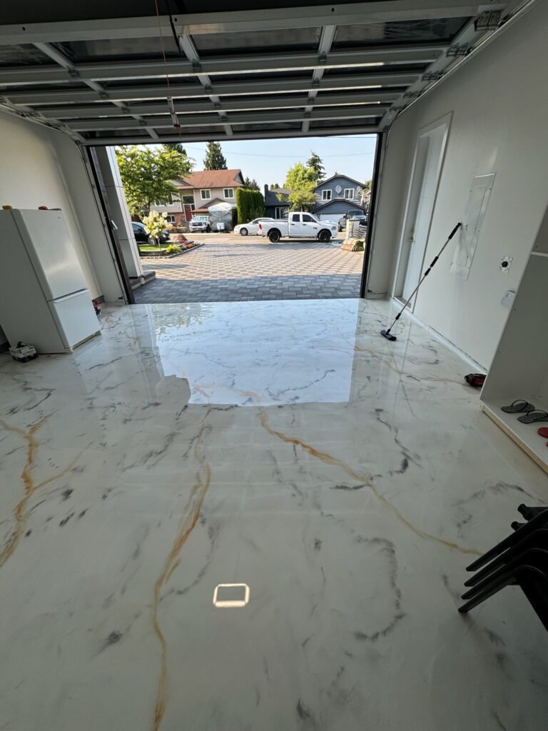 metallic epoxy flooring and coating